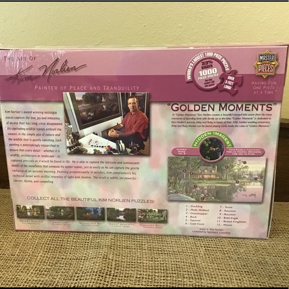 💥 NWT Puzzle Kim Norlien artist. - Picture 5 of 8